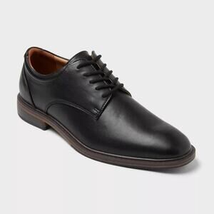 Goodfellow & Co Men's Leo Dress Shoes Black Size 10 with Memory Foam